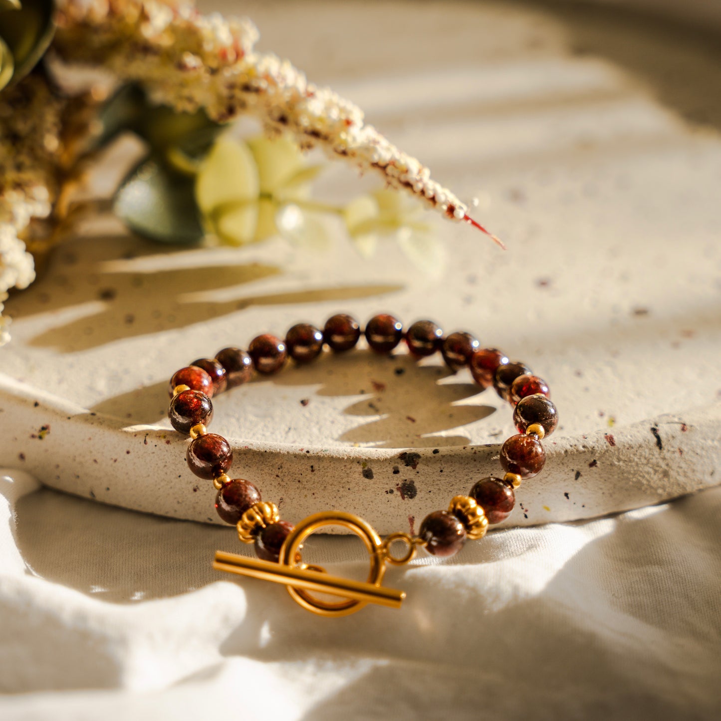 Bracelet Grenat