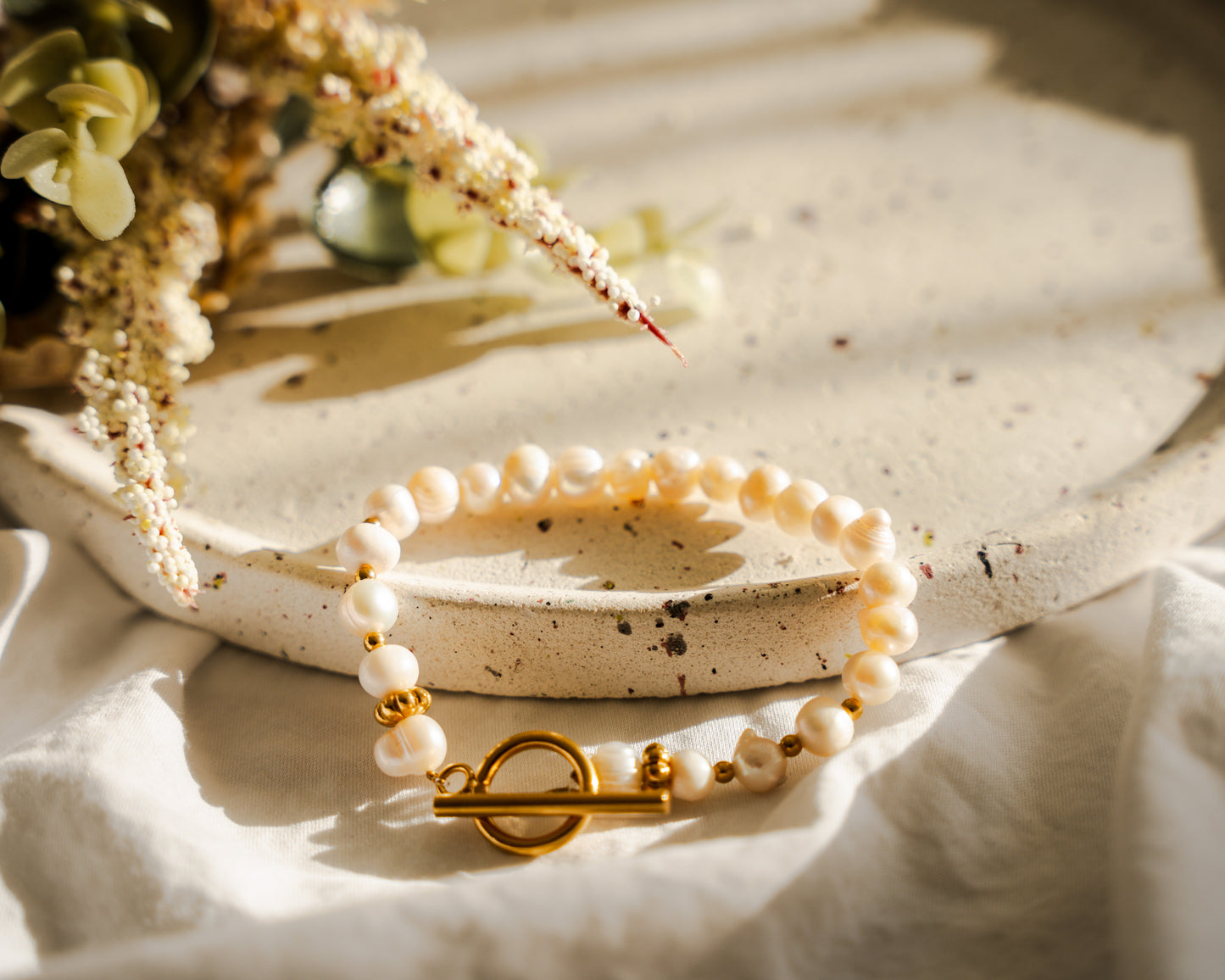 Bracelet perles d’eau douce