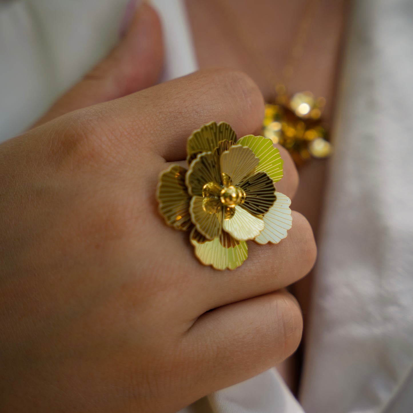 Bague Fleurs